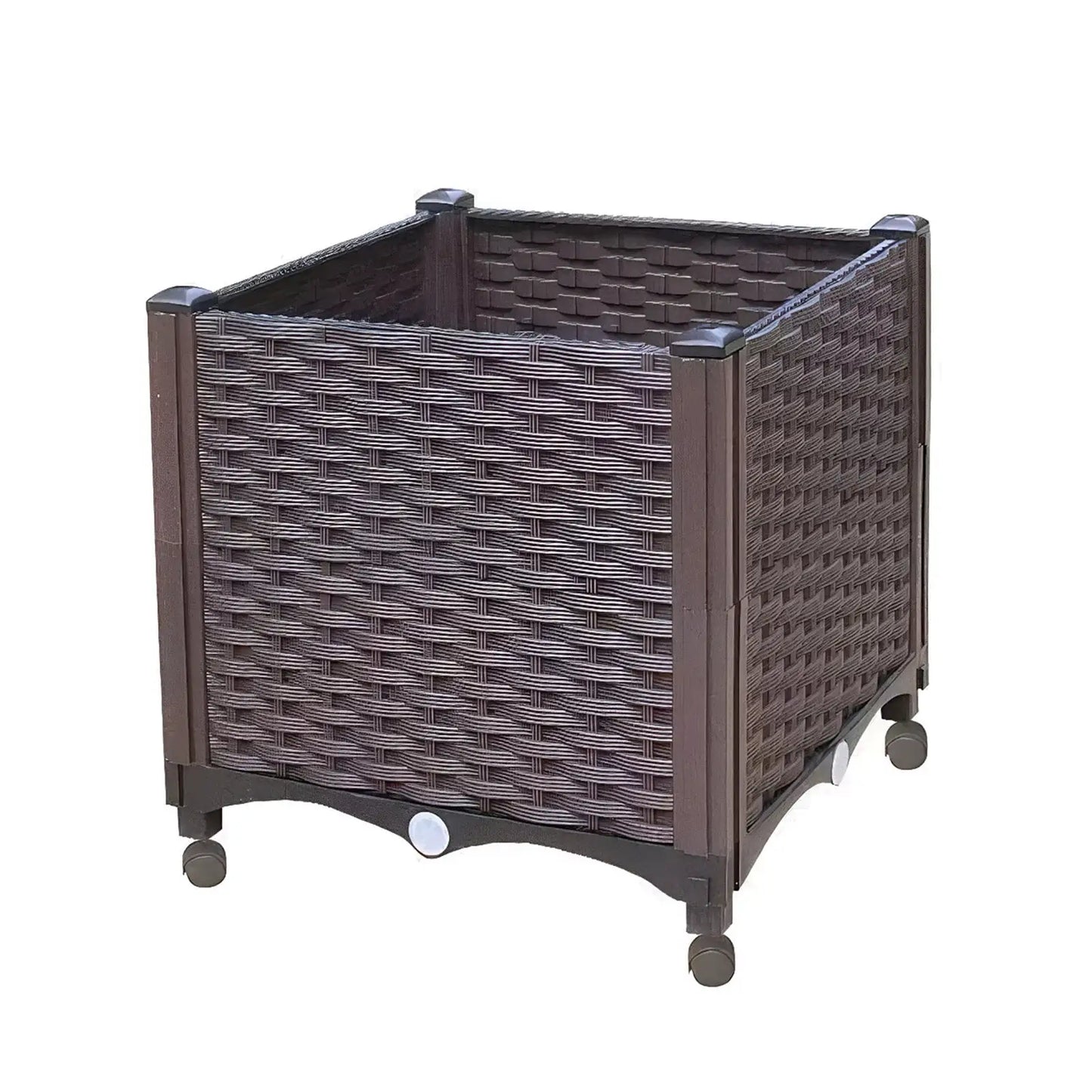 Elevated Garden Box with Drainage Plug Standing Planter Beds for Vegetables Flower from PriceLows™