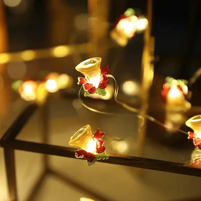 LED Fairy String Lights | 2M Length | Battery Operated | Christmas Figures