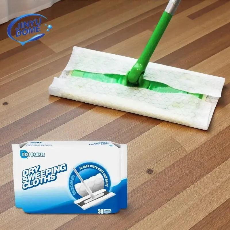JINYUDOME 8.8x12inch Disposable Electrostatic Dust Mop Pads High-Efficiency Swiffer Wet/Dry Mop Floor Cleaning Cloth from PriceLows™