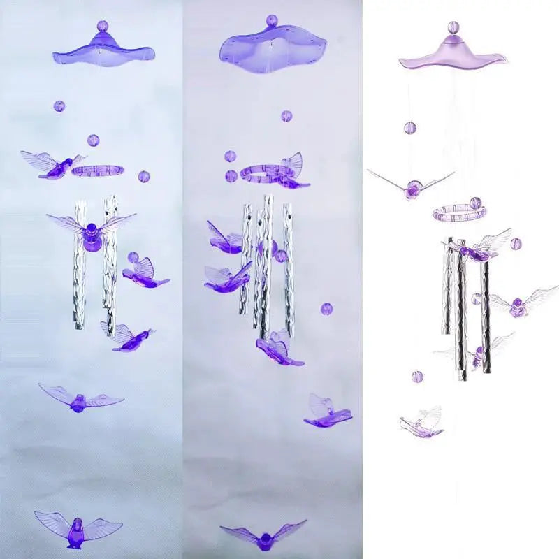 Gifts Wind Chimes Creative Garden Bells Hanging Décor Metal Tubes Diy 45cm Windchime Ornament High Quality New from PriceLows™