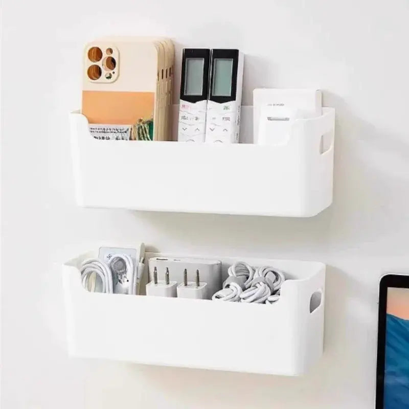 Non Perforated Cling Film Rack Inside Cabinet Wall Shelf Shelves Spice Rack Dish Drying Rack Cabinet Door Organiser for Kitchen from PriceLows™