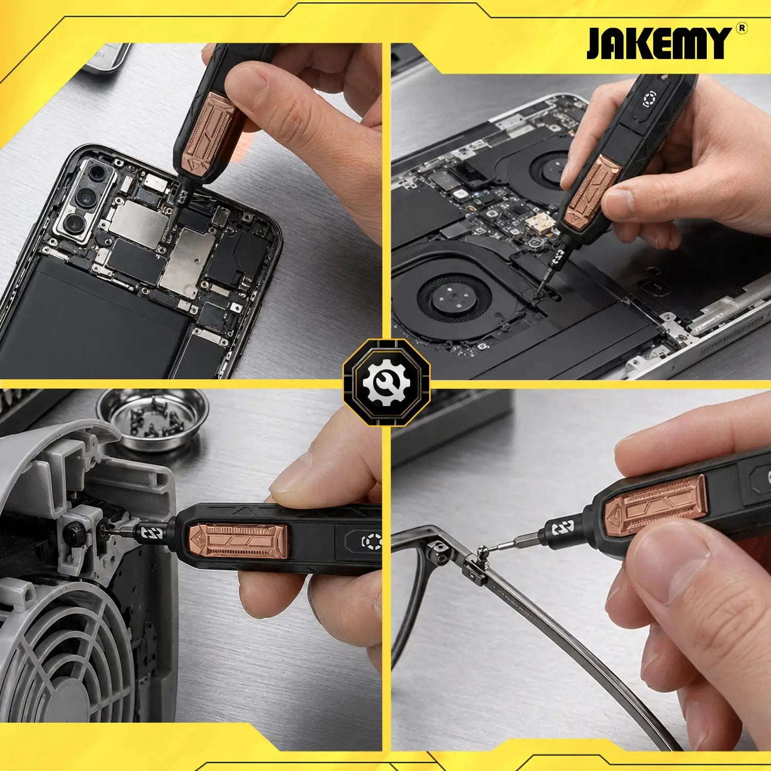 JAKEMY 180-in-1 Magnetic Precision Screwdriver Set, Electric Drill Bit Kit for iPhone Laptop Watch Glasses Repair from PriceLows™