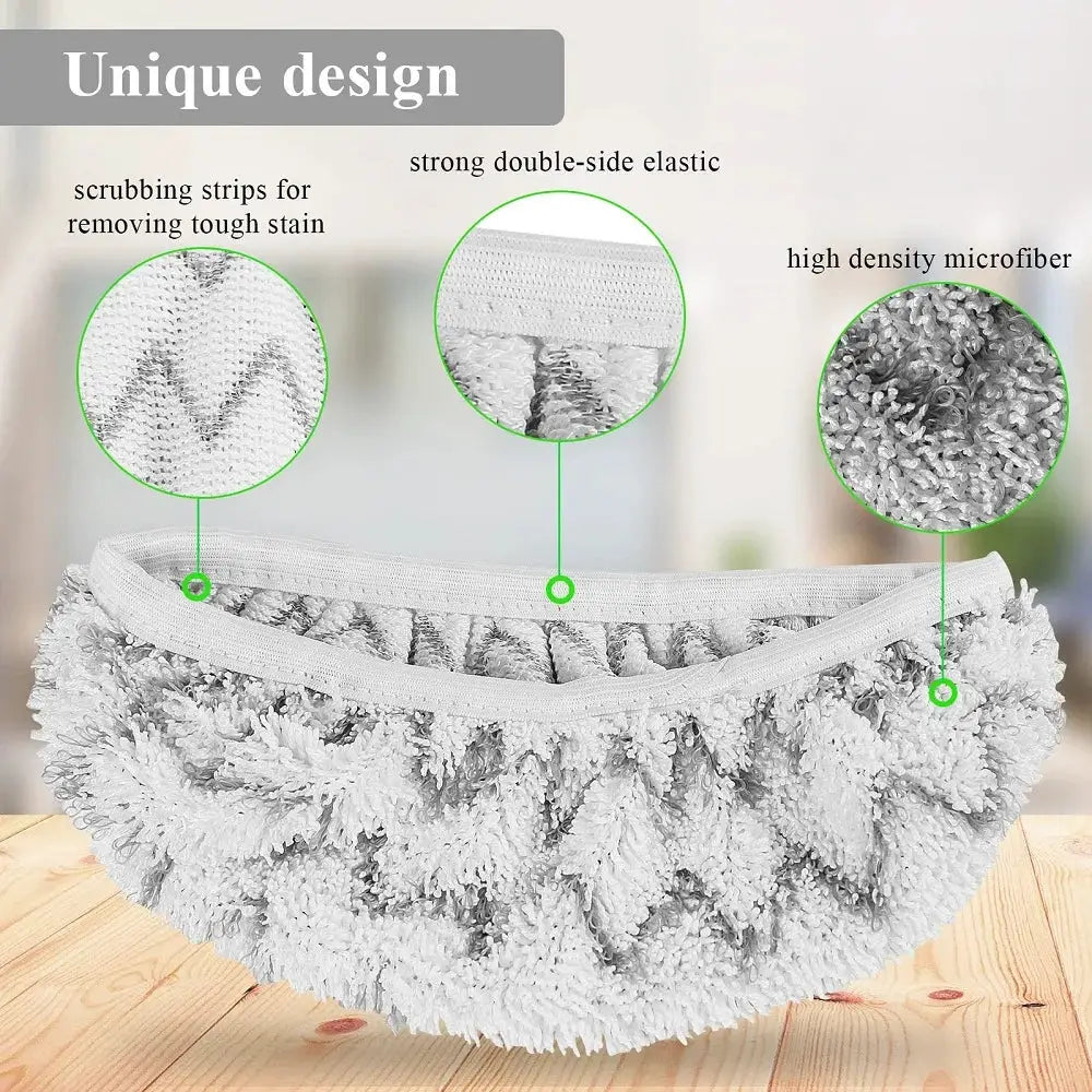 Reusable Microfiber Mop Pads for Swiffer Sweeper, Mop Cloths, Wet Dry Refills, Household Cleaning Tools, 2 Pcs, 4 Pcs from PriceLows™