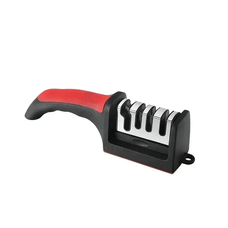 3-Segment Knife Sharpener Knife Sharpeners for Kitchen Knives Stainless Steel Three-Purpose Sharpening Stone for Kitchen Tools from PriceLows™