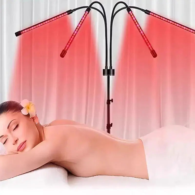 Led Beauty Lamp With Tripod | 5v USB Timer | Red Light Therapy