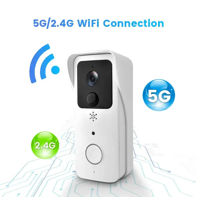 Smart Video Doorbell | 1080P HD | Dual Band WiFi | Waterproof