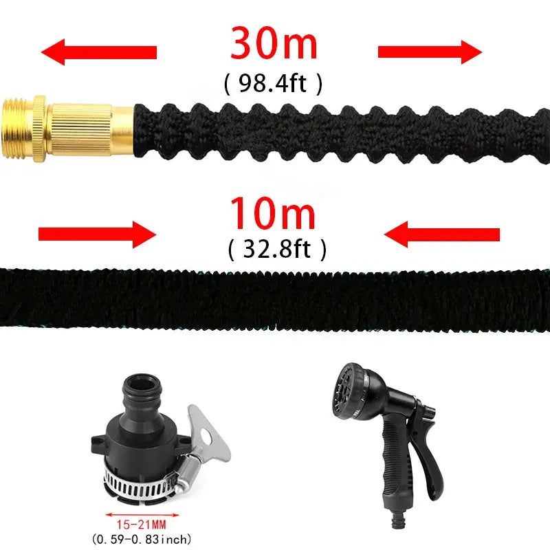 3 Times Expandable Garden Water Hose Watering Hose High Pressure Flexible Car Wash Watering Garden Irrigation Magic Hose Pipe from PriceLows™