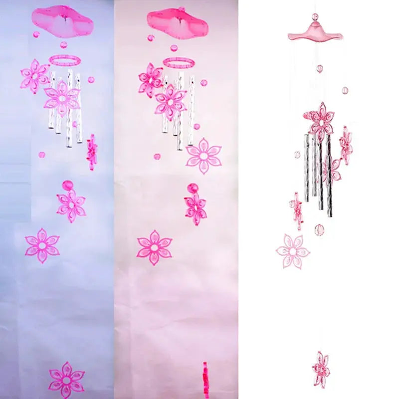 Gifts Wind Chimes Creative Garden Bells Hanging Décor Metal Tubes Diy 45cm Windchime Ornament High Quality New from PriceLows™