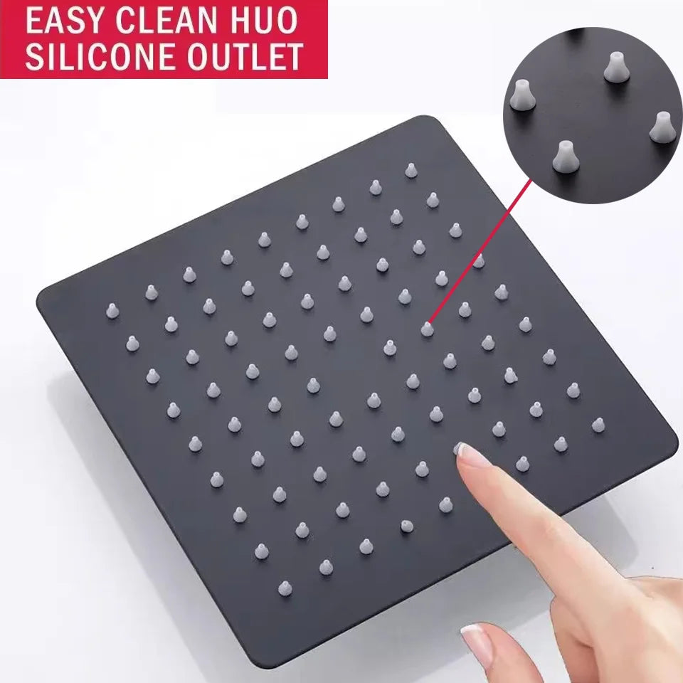 Shower Head | Ceiling Mounted | Stainless Steel | 8in 10in 12in