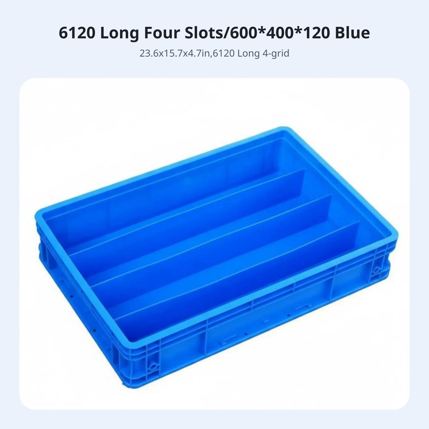 Multi-Compartment Box Compartmented Design Stackable Component Container Space-Saving sturdyDuty for Technicians, Workshop from PriceLows™