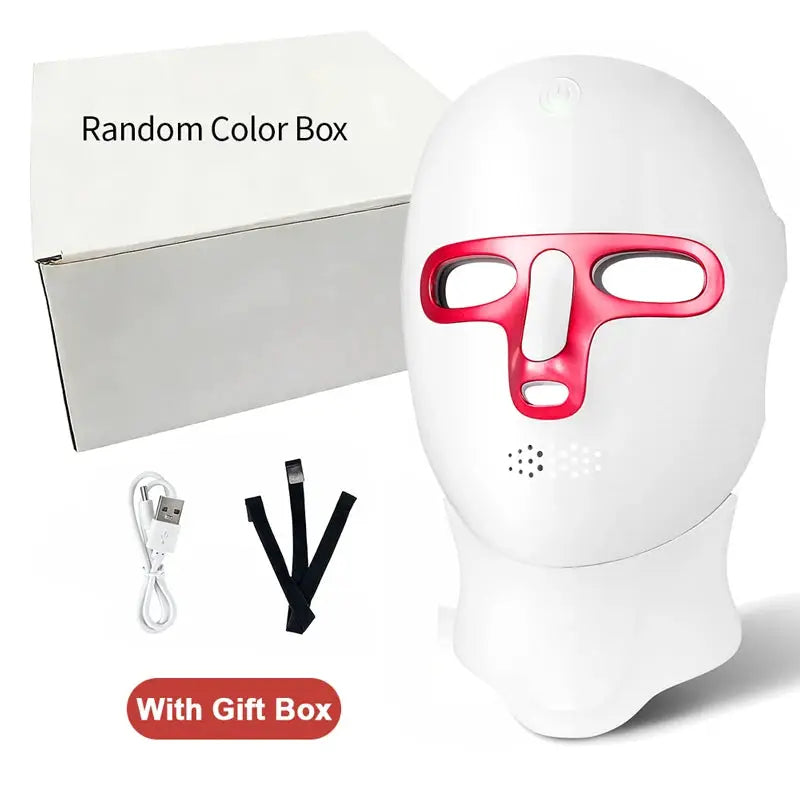 Led Face Mask | 7 Color Therapy | Skin Care Device | Home Beauty Machine
