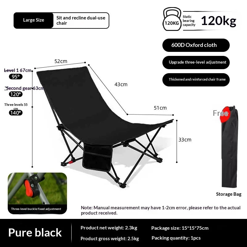 Moon Chair | Metal Frame | Lightweight Foldable | One Size