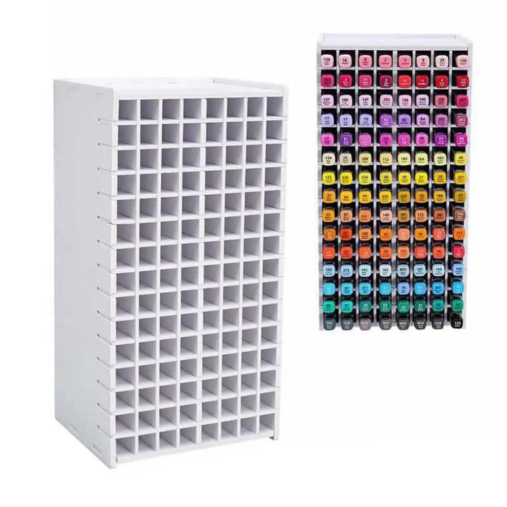 Marker Rack | PVC Construction | 72/120/180/240 Grids | Marker Pen Holder