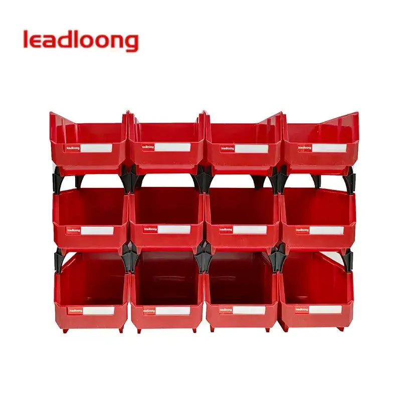 LEADLOONG V2 Part Bin 12pcs 8 X5x4in/20*13*11cm Sundries Tool Organizer Box Suitable For Office Desk And Car Accessories Storage from PriceLows™