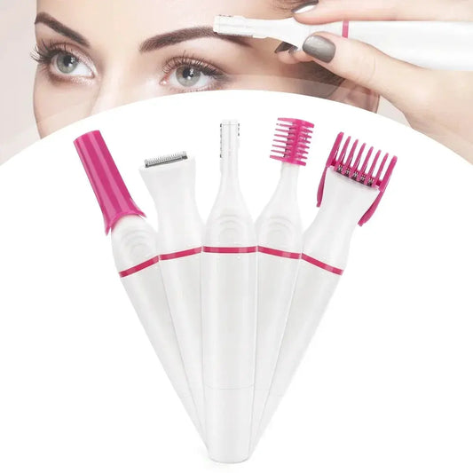 5-in-1 Electric Epilator | Wet And Dry Use | Metal Heads