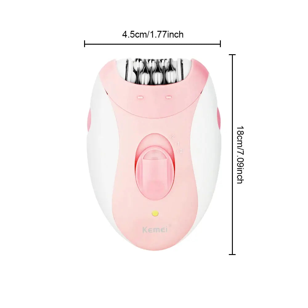 Epilator | Rechargeable Battery | Charging Time Up To 2 Hours | Facial And Body