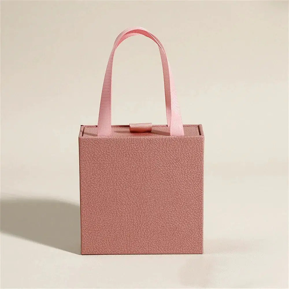 1PC Thick Kraft Paper Drawer Jewelry Box Portable Ring Necklace Bracelet Earrings Gift Display Case Packaging Boxes Cardboard from PriceLows™