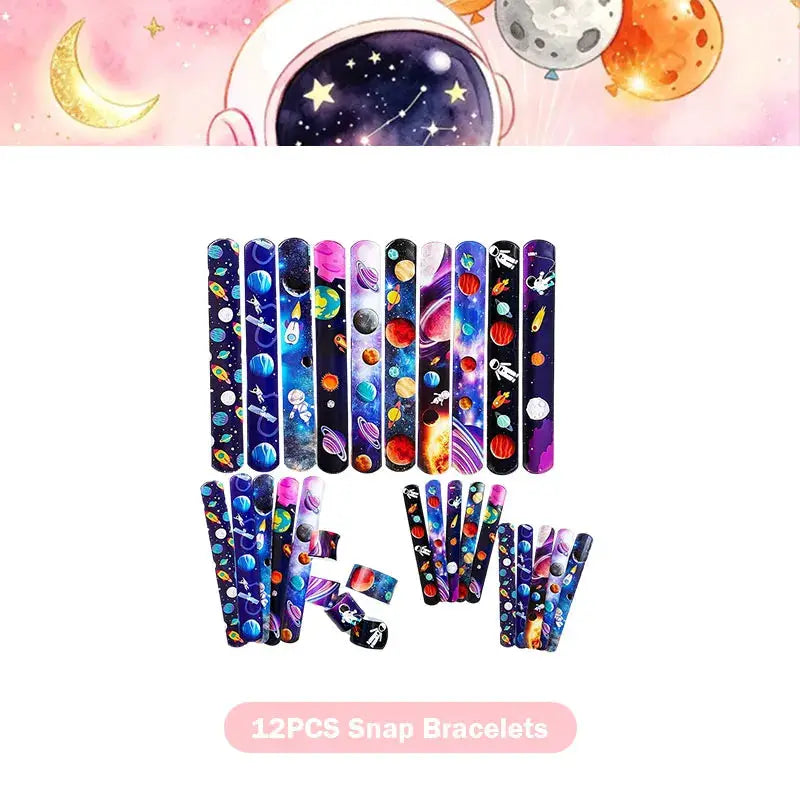 Astronaut Birthday Party Set | 61 Pcs Cup Plates Tablecloth