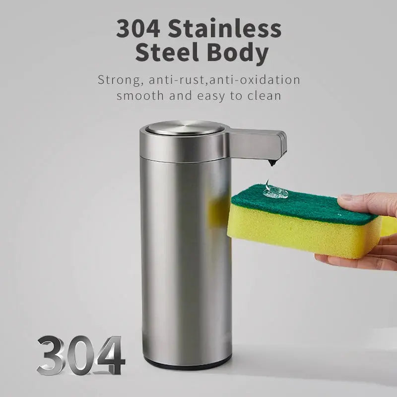 Kitchen Soap Machine Automatic Sensor Out of Hand Sanitizer Smart Electric Body Wash Soap Dispenser 304 Stainless Steel from PriceLows™