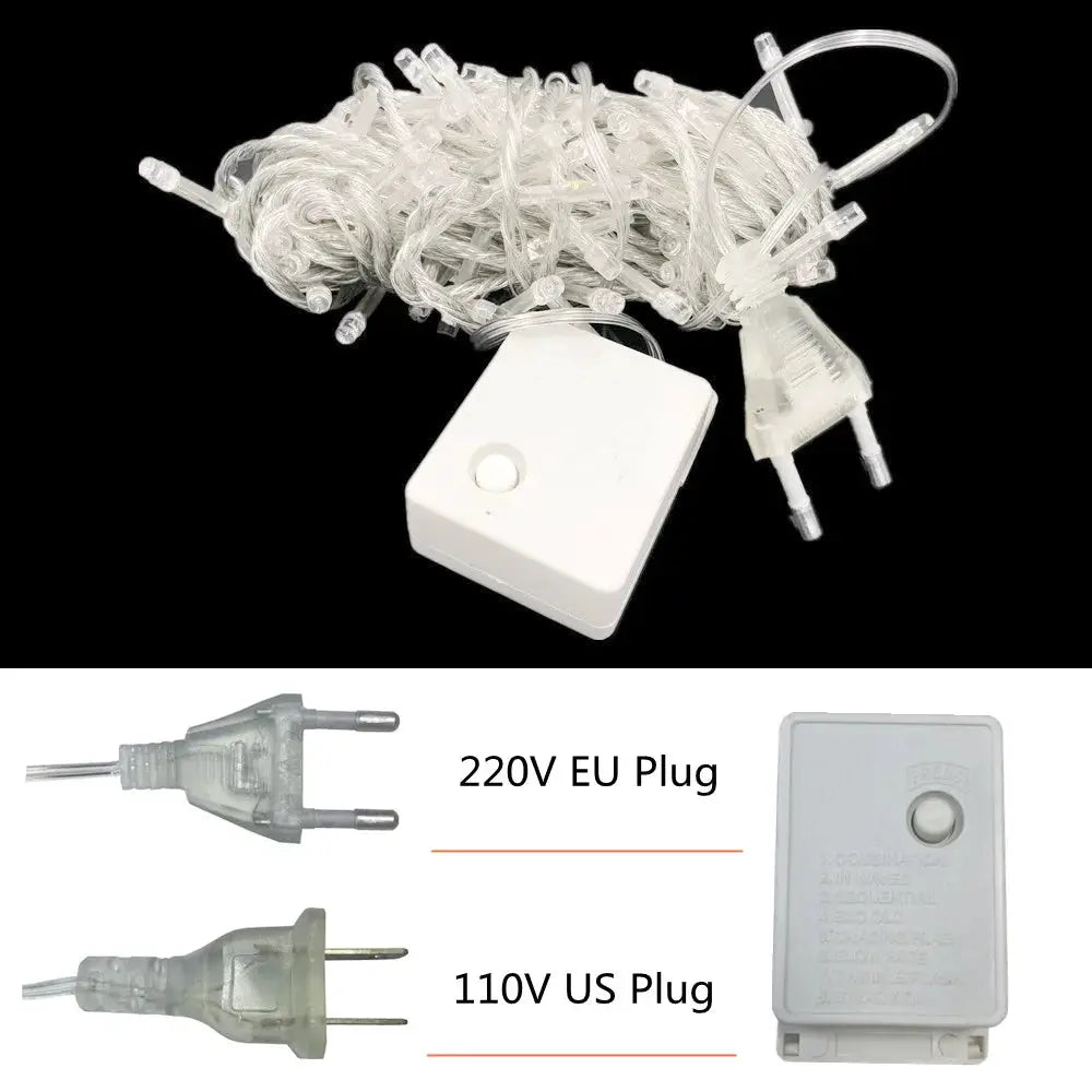 Christmas Fairy Lights | 8 Modes | AC Powered | Multiple Lengths