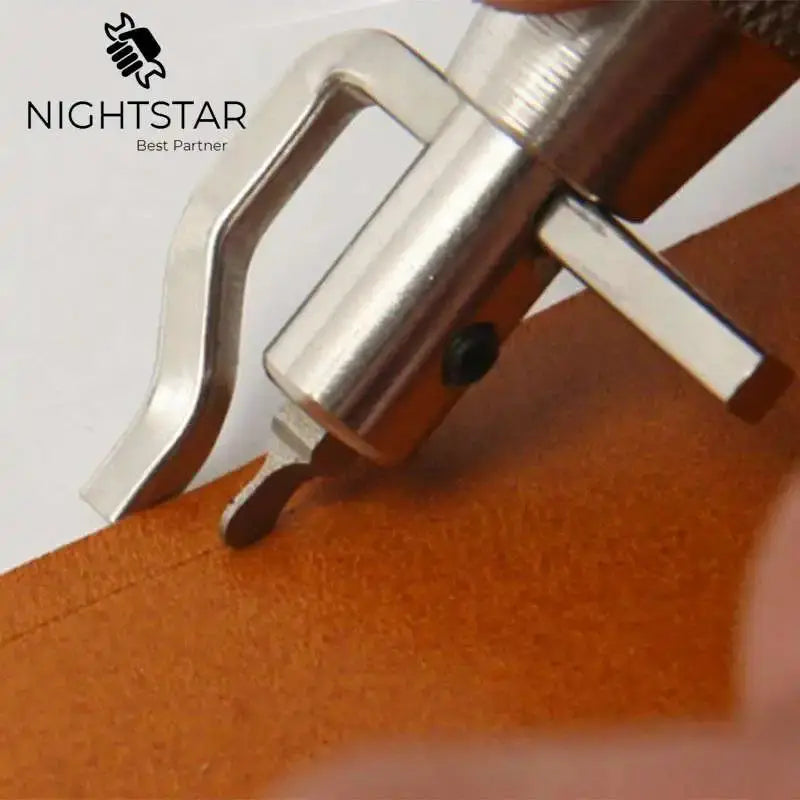 7 In 1 Pro Leather Craft Adjustable Stitching and Groover Crease Leather Tool DIY Practical Hand Tools Set from PriceLows™