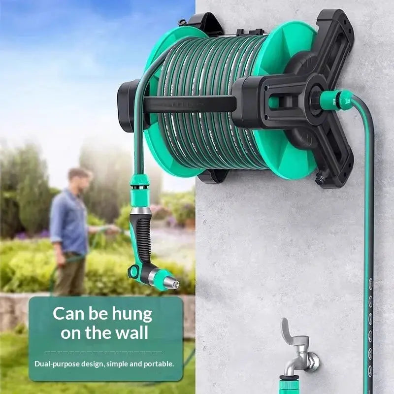 Expandable Garden Hose 50FT Heavy Duty Anti Kink Leakproof High Pressure Brass Connectors Spray Nozzle Lawn Watering Garden Hose from PriceLows™