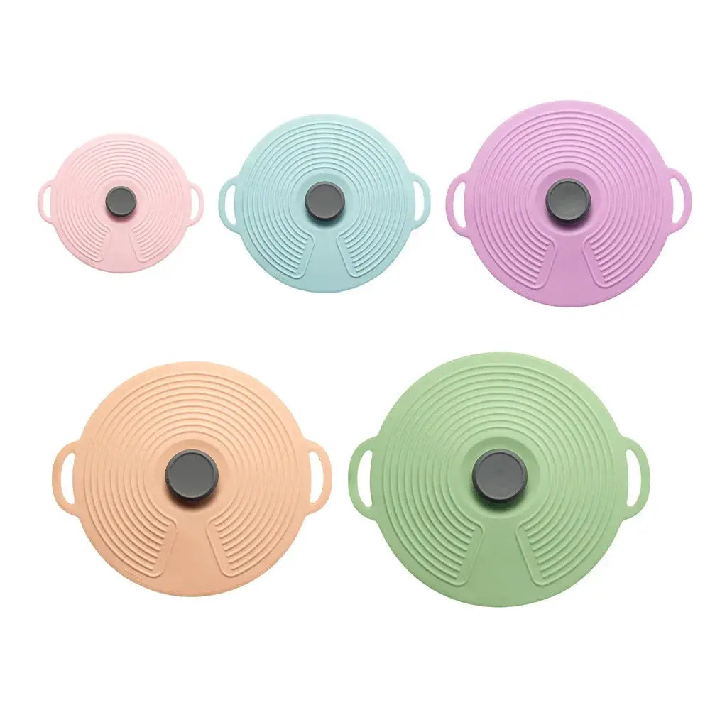 Silicone Stretch Lids | Reusable Self Sealing | For Bowls Pots