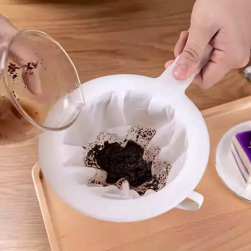 Nylon Straining Bag - Fine Mesh Nut Milk Filter for Soy Milk, Juice & Cold Brew Coffee, Reusable Kitchen Strainer from PriceLows™