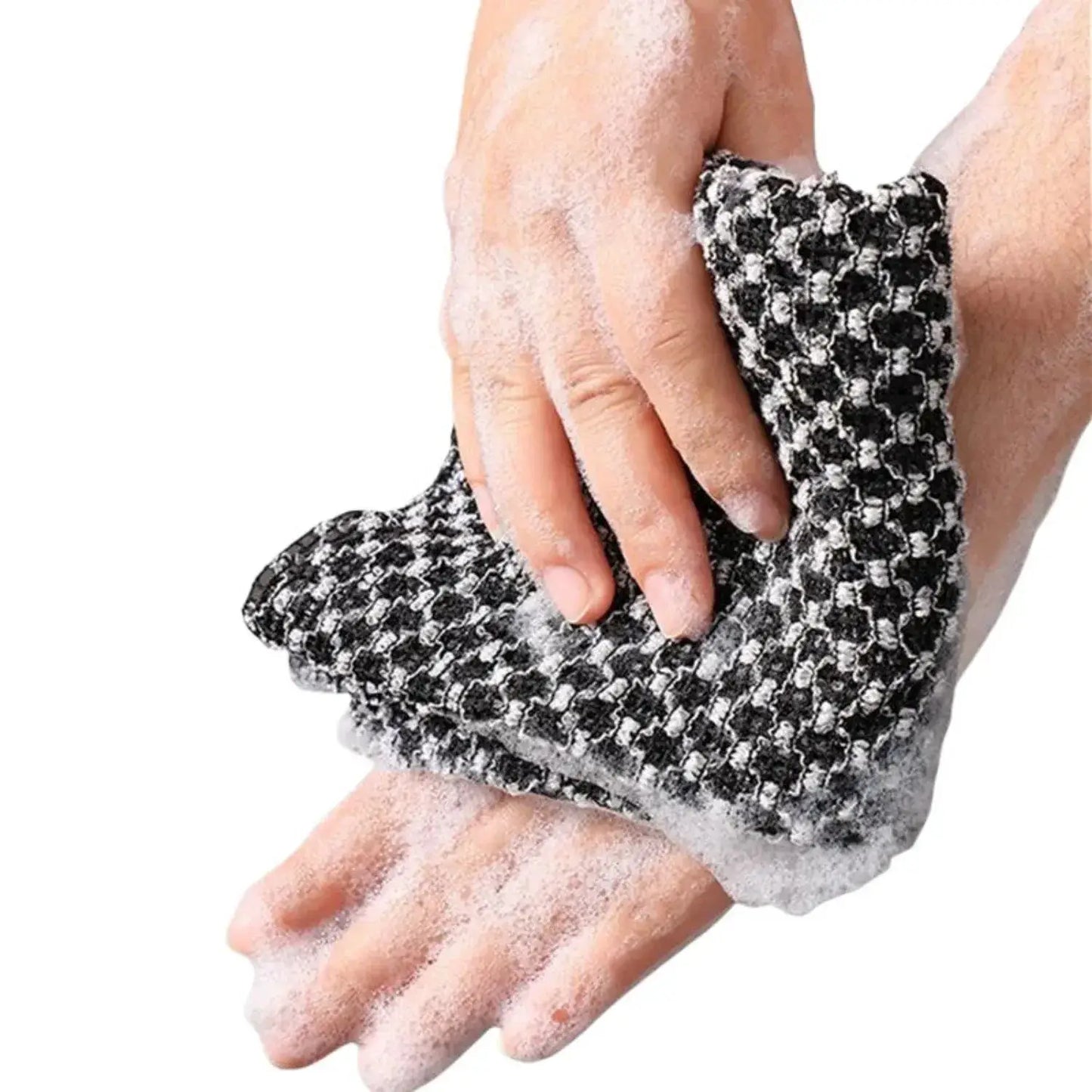 Japanese Exfoliating Bath Towel Ultra-Long Shower Scrubber for Back Antibacterial Foam Washcloth Multi-Use for Shower Skincare from PriceLows™