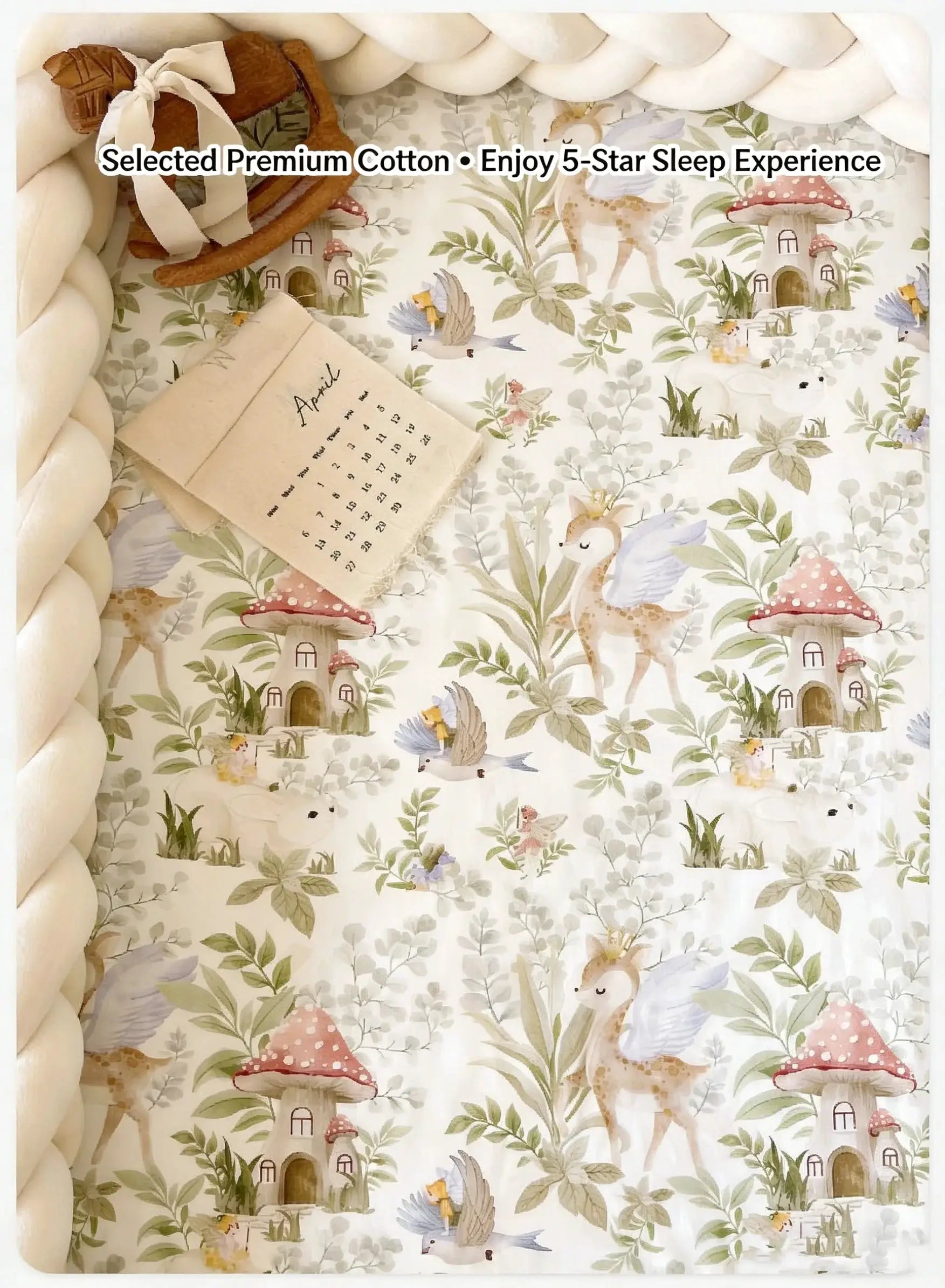Toddler Crib Fitted Sheet, Skin-Friendly Mattress Protector Cover Ultra Soft Stretch Breathable Crib Mattress Sheet from PriceLows™
