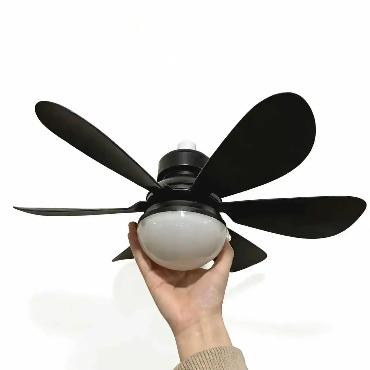 Ceiling Fan With Light | Remote Control Included | E27 Socket | Small Room