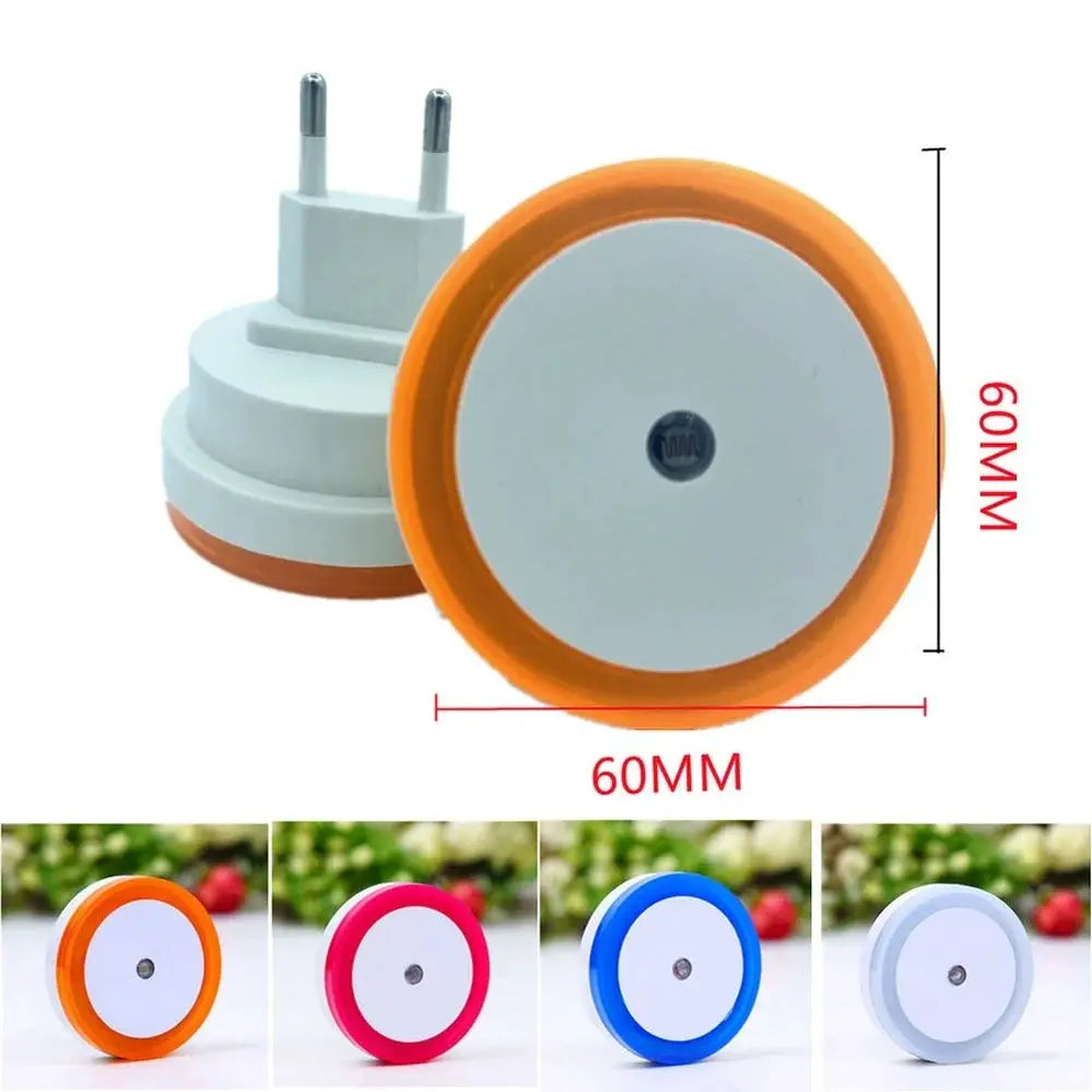LED Night Light | Light Sensor | 85V-265V EU US Plug | Kids Living Room Bedroom