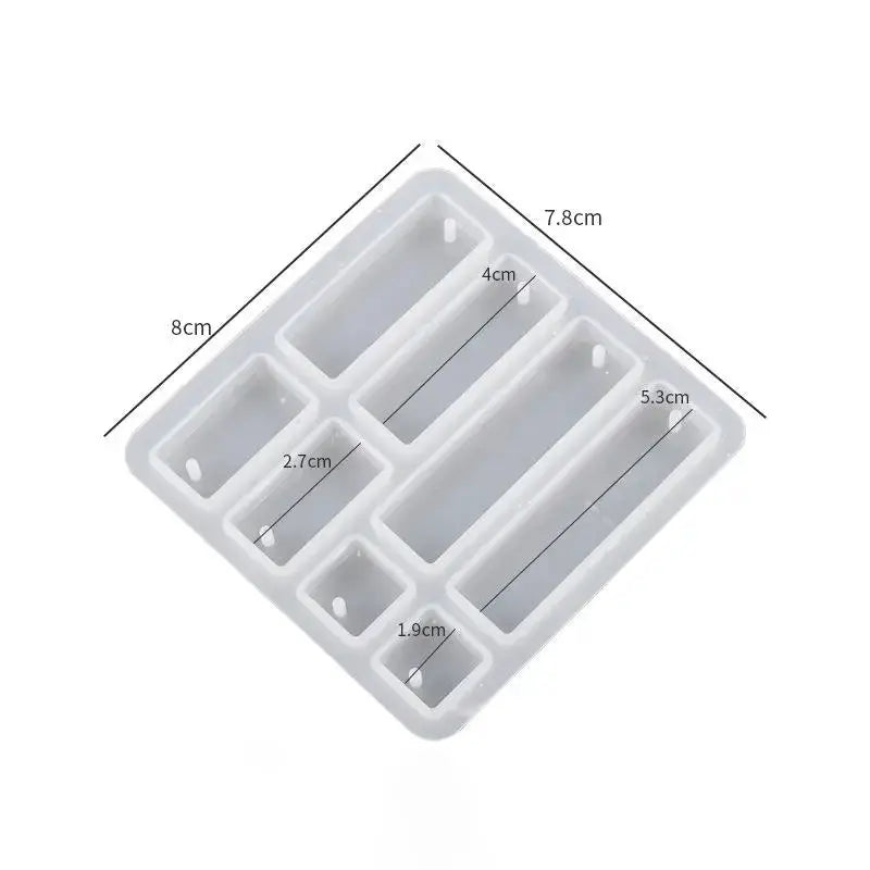 Geometric Silicone Mold | Epoxy Resin Casting | Jewelry Making Tool