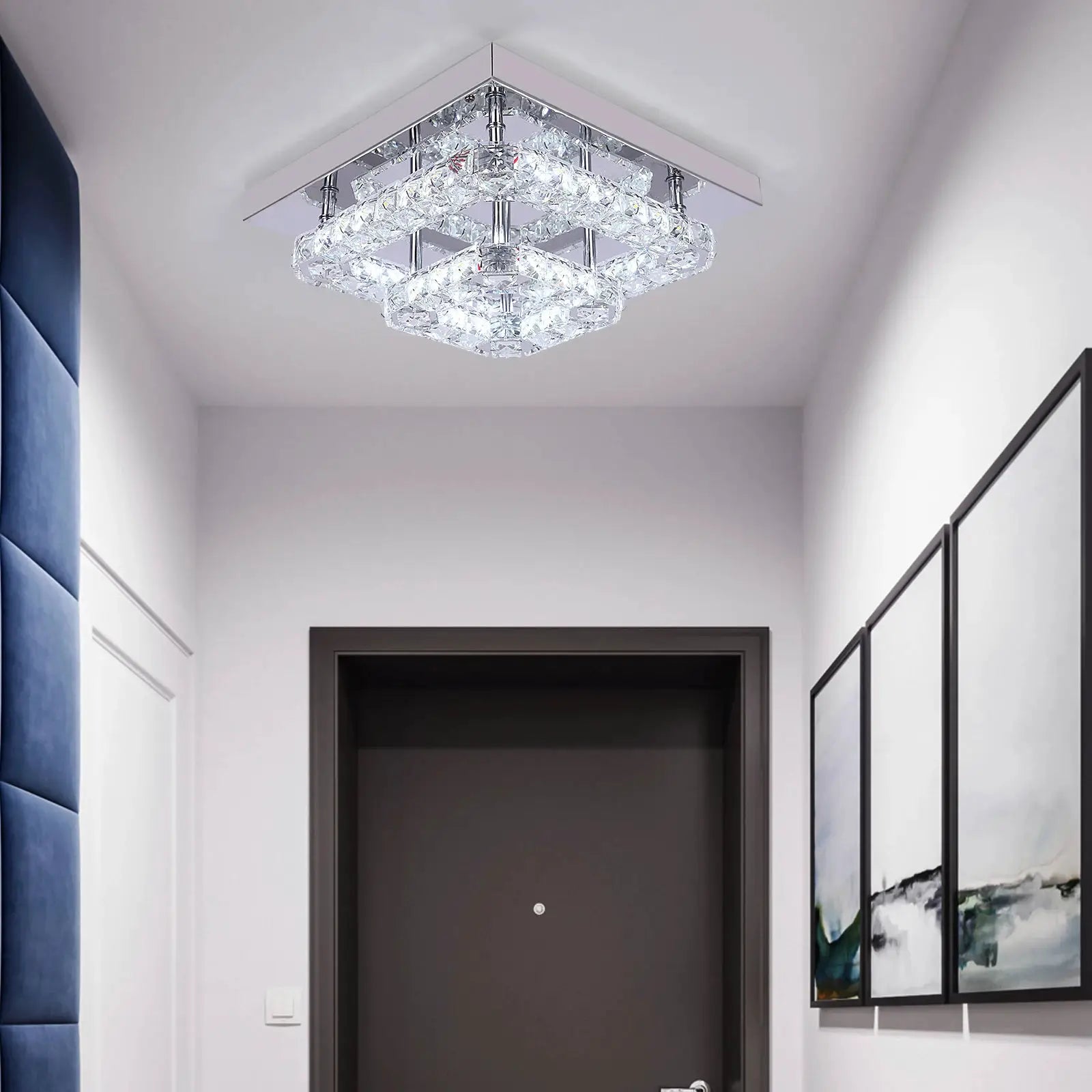 Vetrulus Crystal Chandelier Luxury Living Room Bedroom Ceiling Lights Led Kitchen Light Hanging Lamps Lustre Dining Decorative from PriceLows™