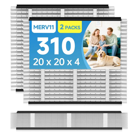 310 Replacement Air Filter 20x20x4 MERV 11 Compatible with Air Purifiers Model 1310 2310 3310 4300 HVAC AC Furnace Filter 2Packs from PriceLows™