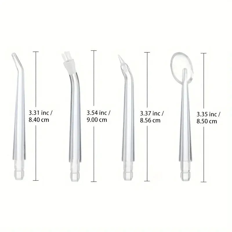 4/8/16Pack GentleCare Water Flosser Tips - Easy-to-Attach, Durable Plastic Nozzles for a Clean, Convenient Replacement Pack from PriceLows™