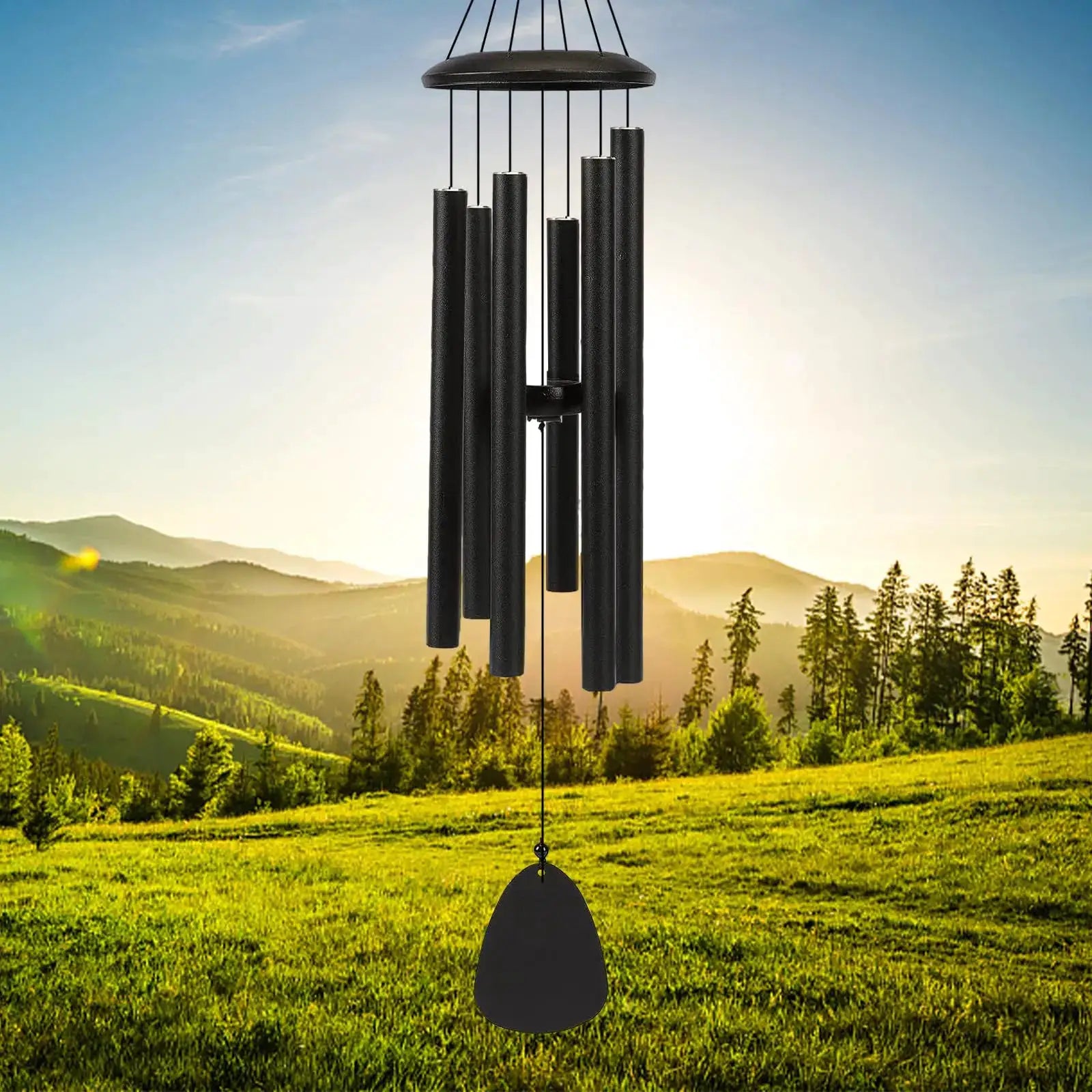 26 Inch Outdoor Wind Chimes Create an Atmosphere for Outdoor Decoration of Farmhouses Terraces Gardens Front Porch and Balconies from PriceLows™
