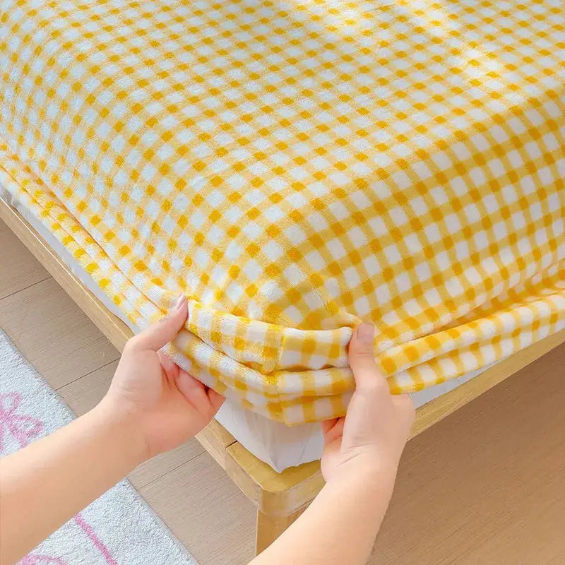 Flannel Fitted Sheet | Deep Pocket 25cm | Fade Resistant | Single To King