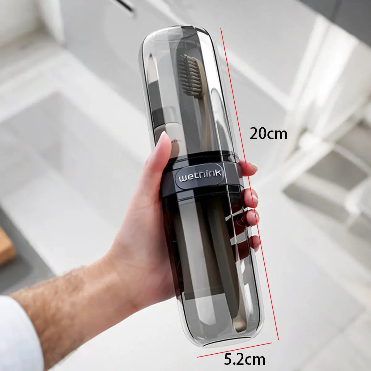 Portable Toothpaste Toothbrush Protect Holder Case Travel Camping Storage Box Protect Toothbrush Toothpaste from Dirt 2030 from PriceLows™