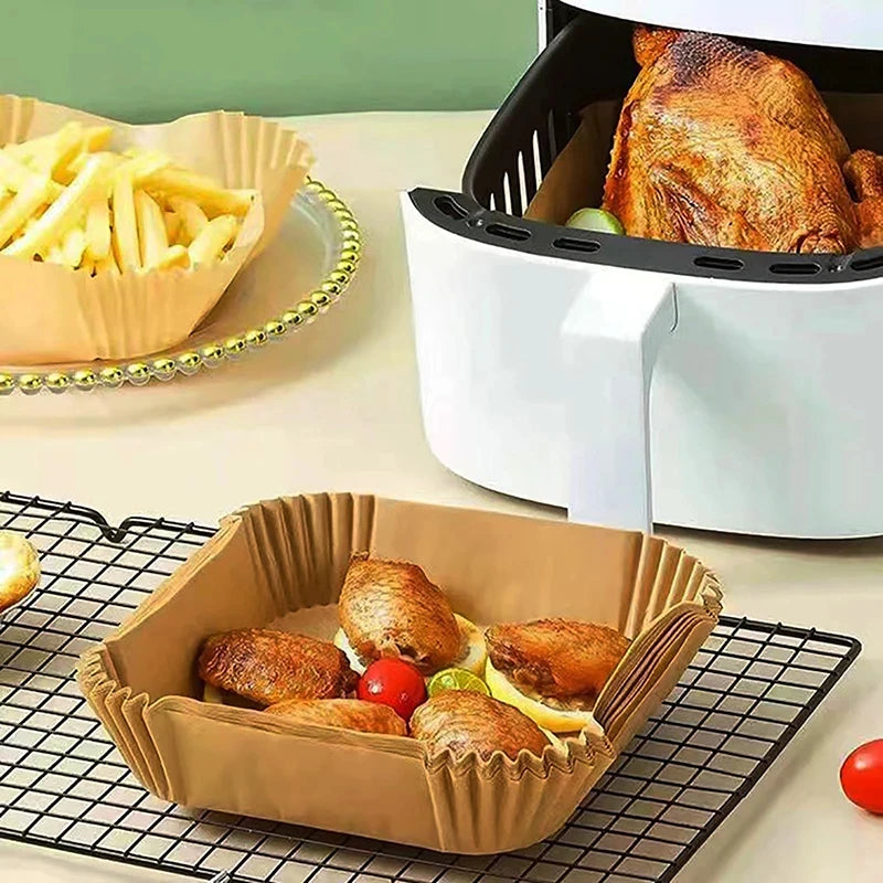 Air Fryer Liner | Compatible With Cosori Ninja Square Round | Parchment Paper