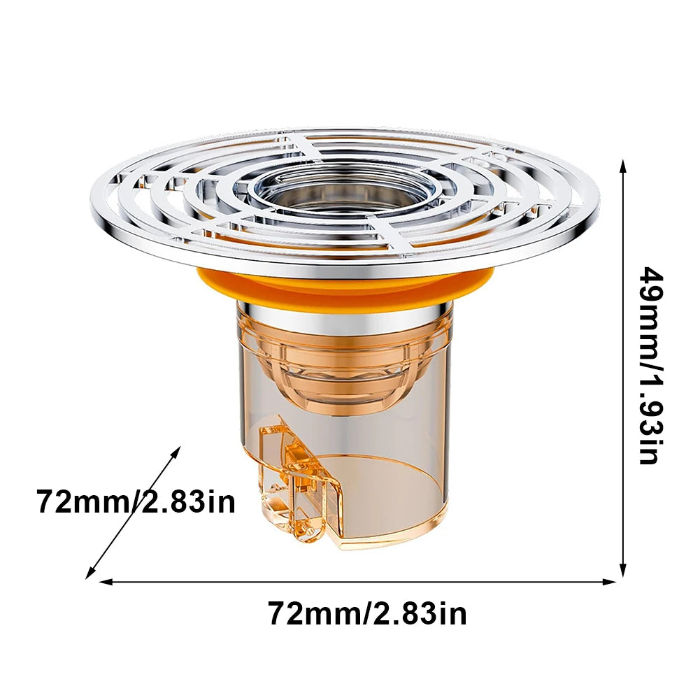 1/2/3PCS Odor Proof Floor Drain Core Magnetic Self-Close Drain Backflow Preventer Anti-Odor Shower Strainer For Kitchen Bathroom from PriceLows™
