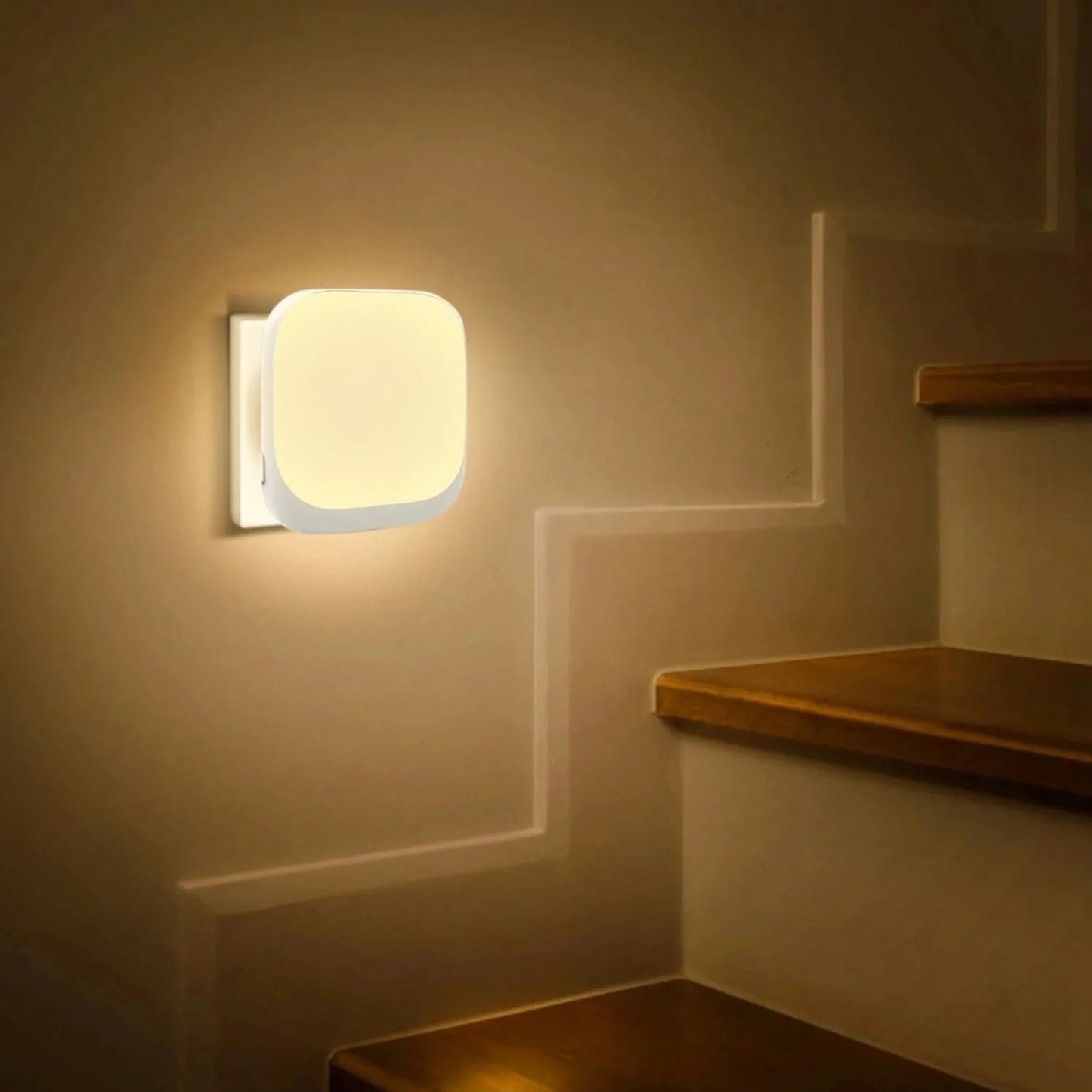 LED Night Light | 3 Brightness Levels | Dusk To Dawn Motion Sensor | Plug In