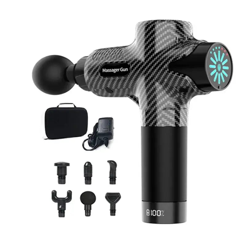 Massage Gun | 24V Power | 12 Speed Levels | Hot Cold Compress