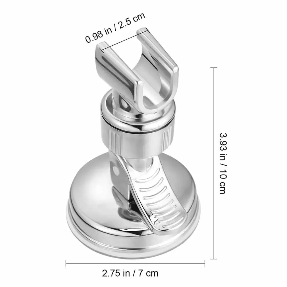Shower Head Holder | Vacuum Suction Cup | Adjustable Rotating Mount | 1-4 Pack