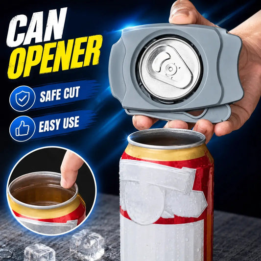 Portable Mini Can Opener | Smooth Edge | Manual | One Size