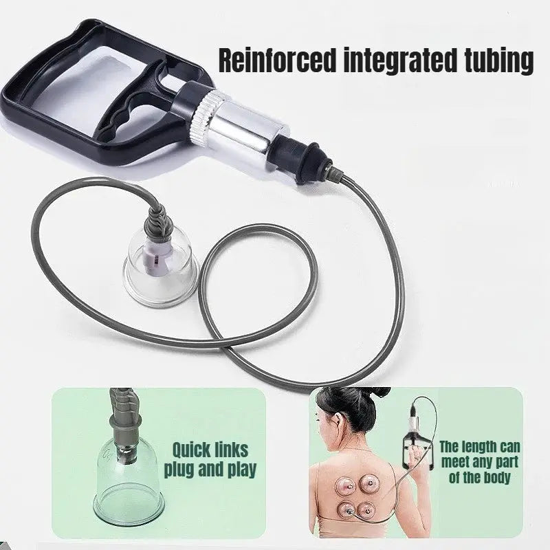 24 Pc Massage Cupping Set | Vacuum Therapy Cups With Hand Pump