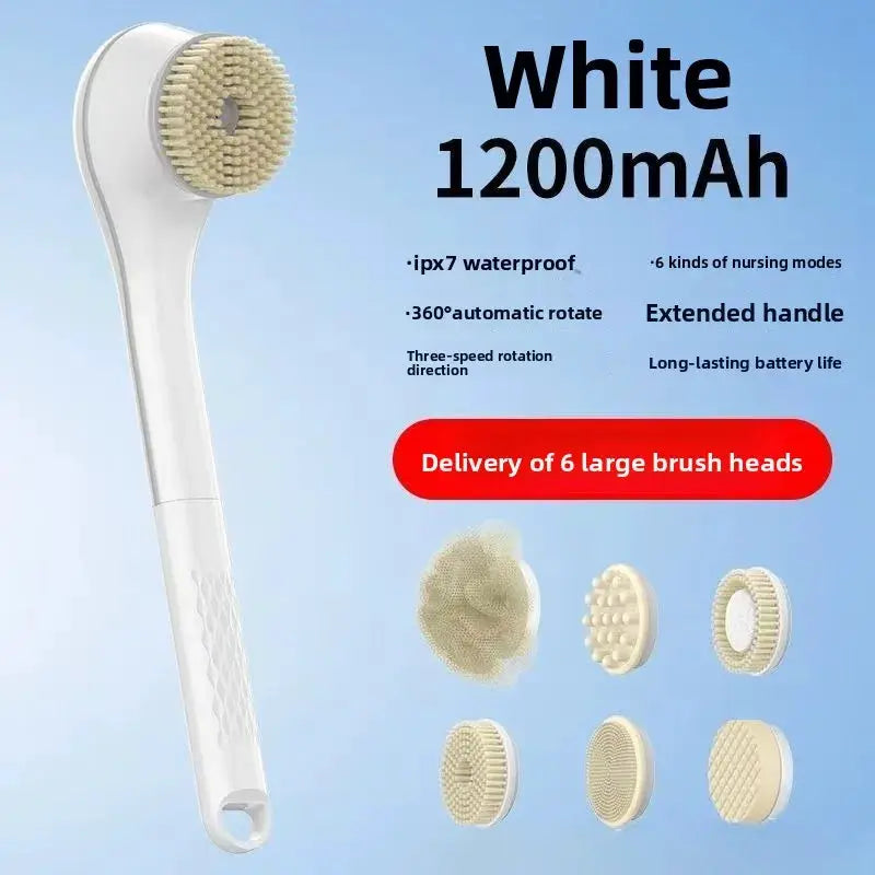 Electric Bath Brush | Long Reach | Removable Head | One Size
