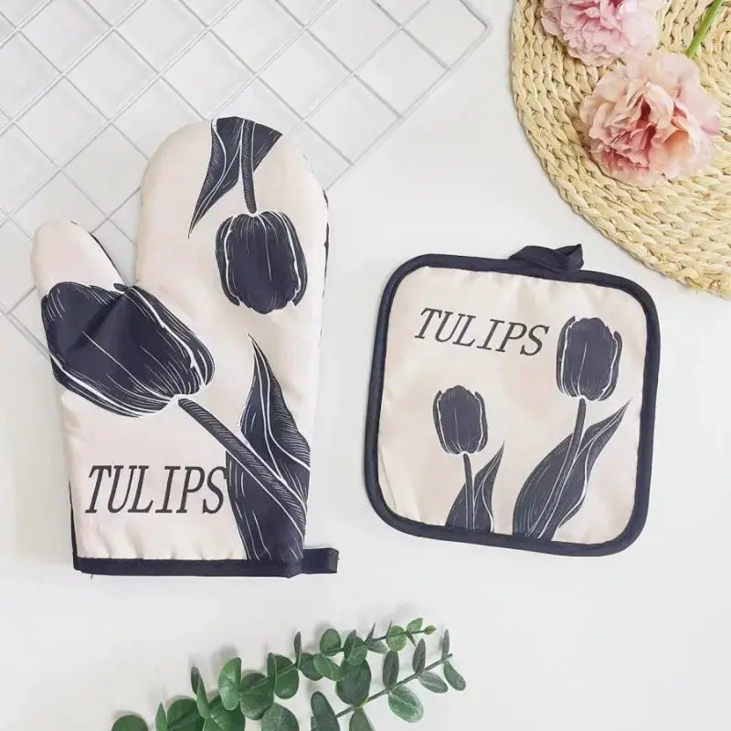 Oven Mitts | Cartoon Design | Polyester | One Size