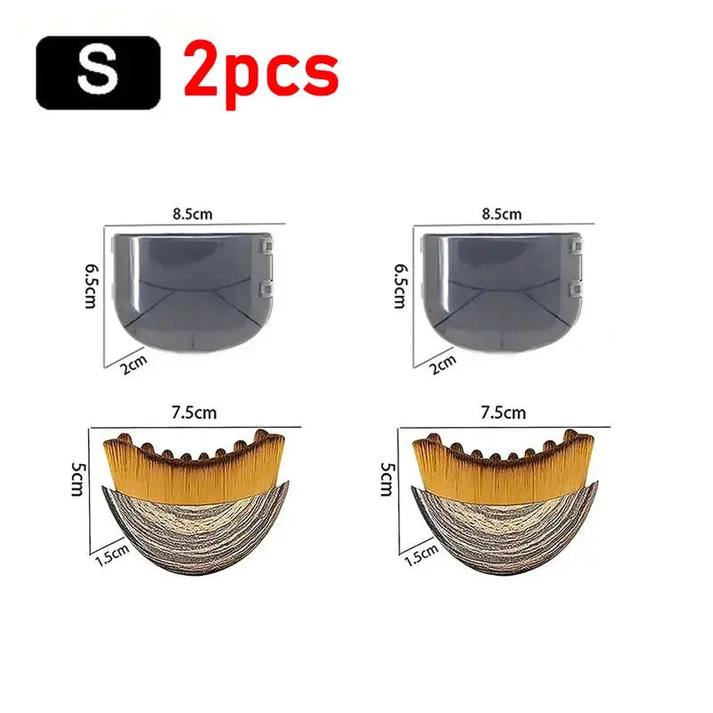 Lymphatic Contour Face Brush | Rubber Material | Non Electric | One Unit