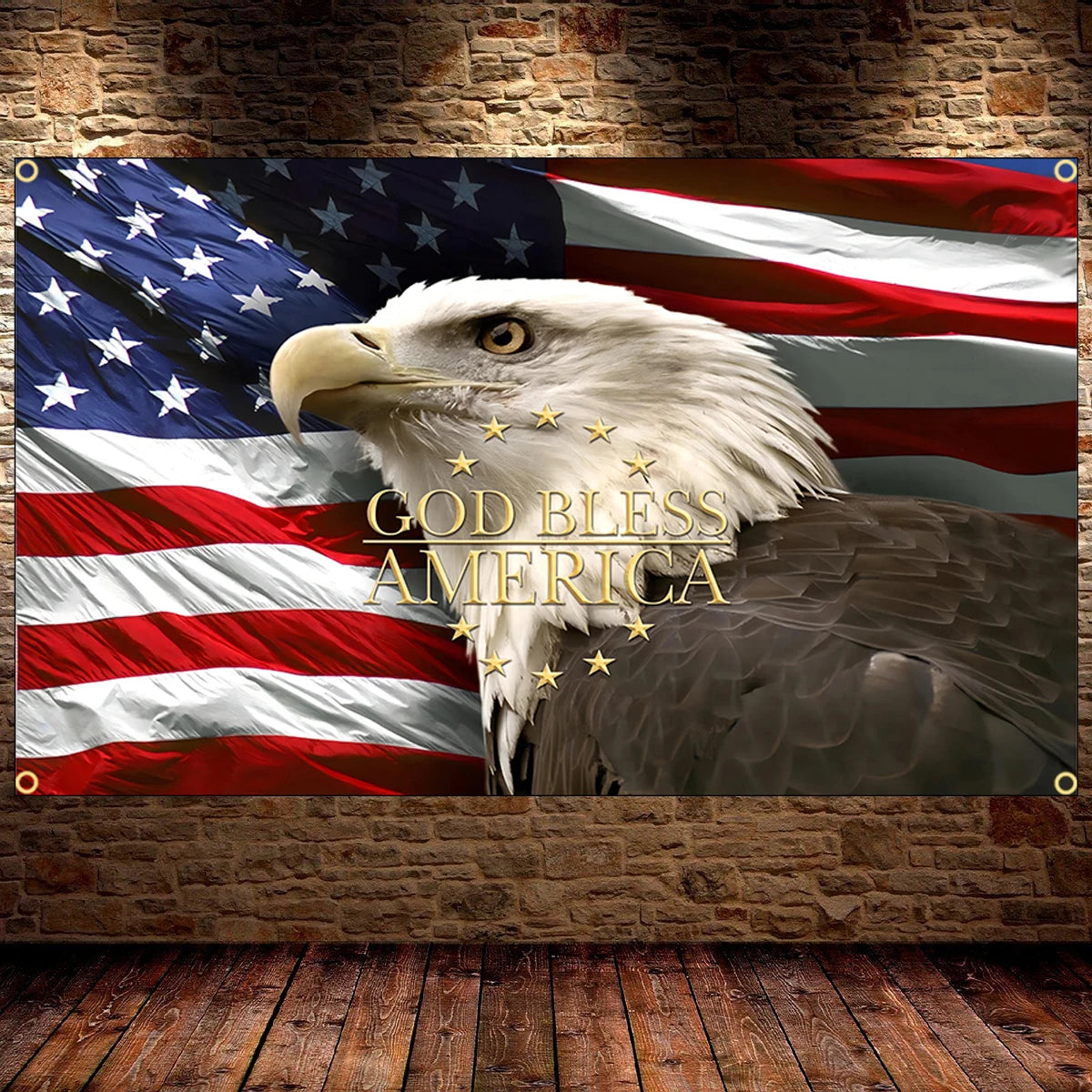 American Flag | 90x150cm | Brass Grommets | Outdoor